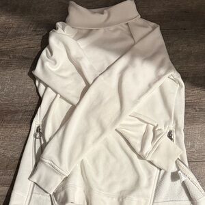 Workshop Republic Clothing White Turtleneck Sweater
